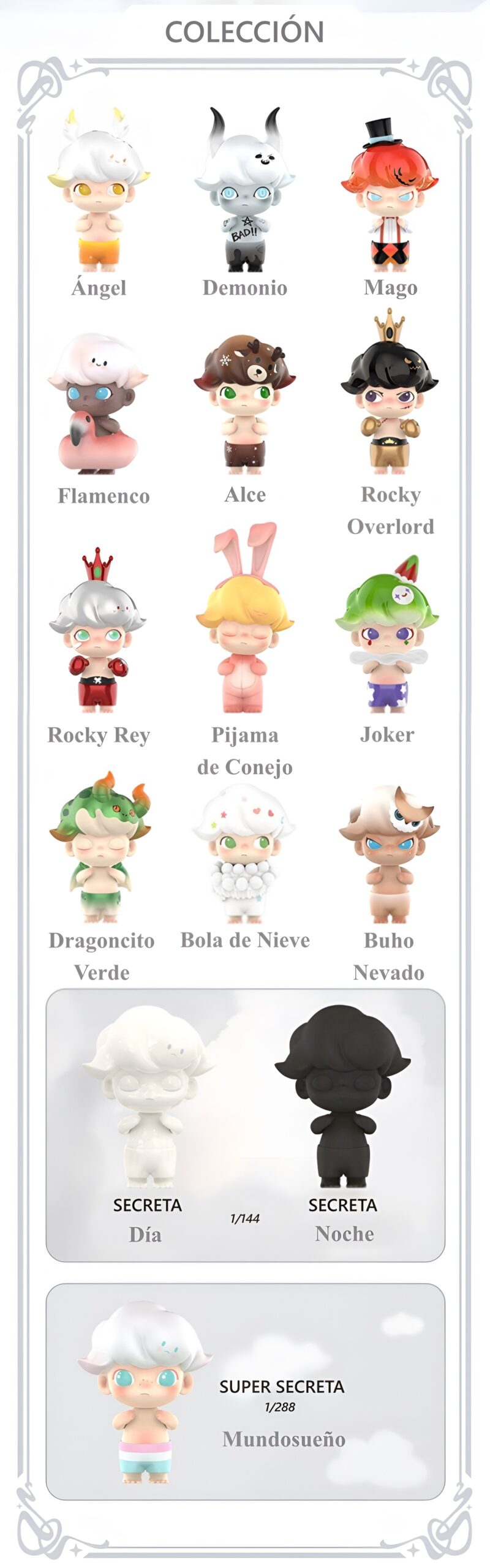 DIMOO Colección Clásica – Colección