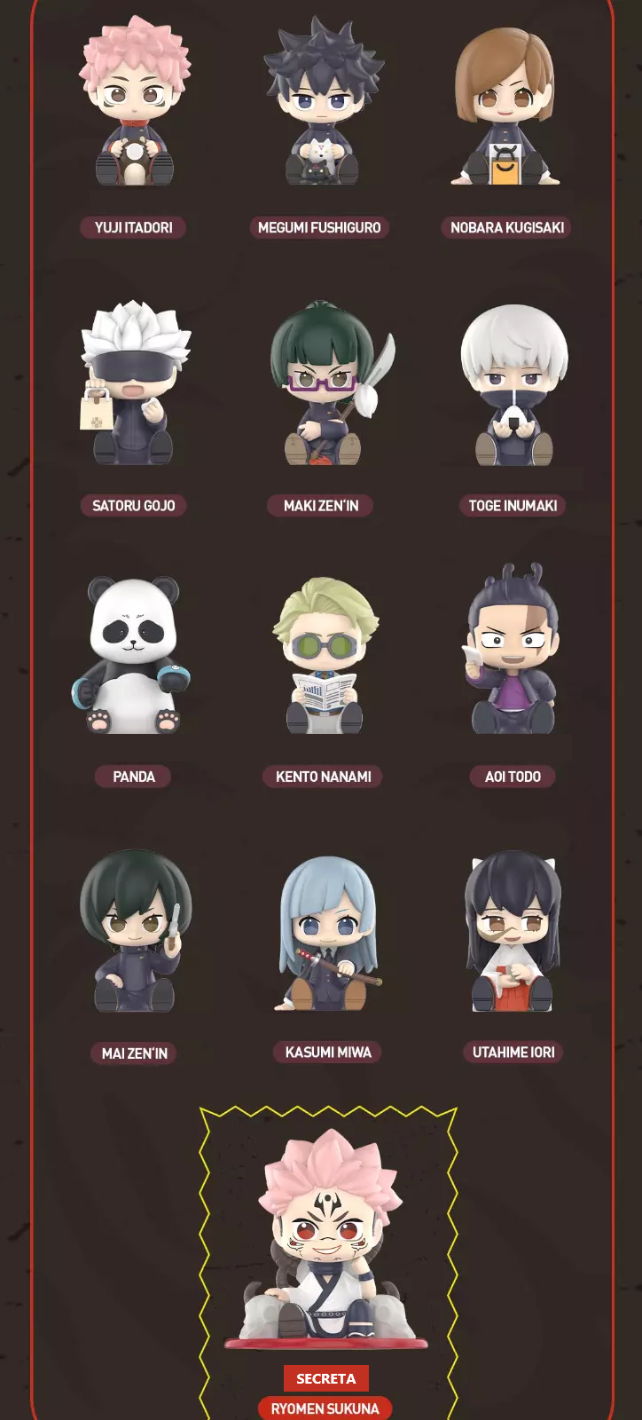 Jujutsu Kaisen – Colección