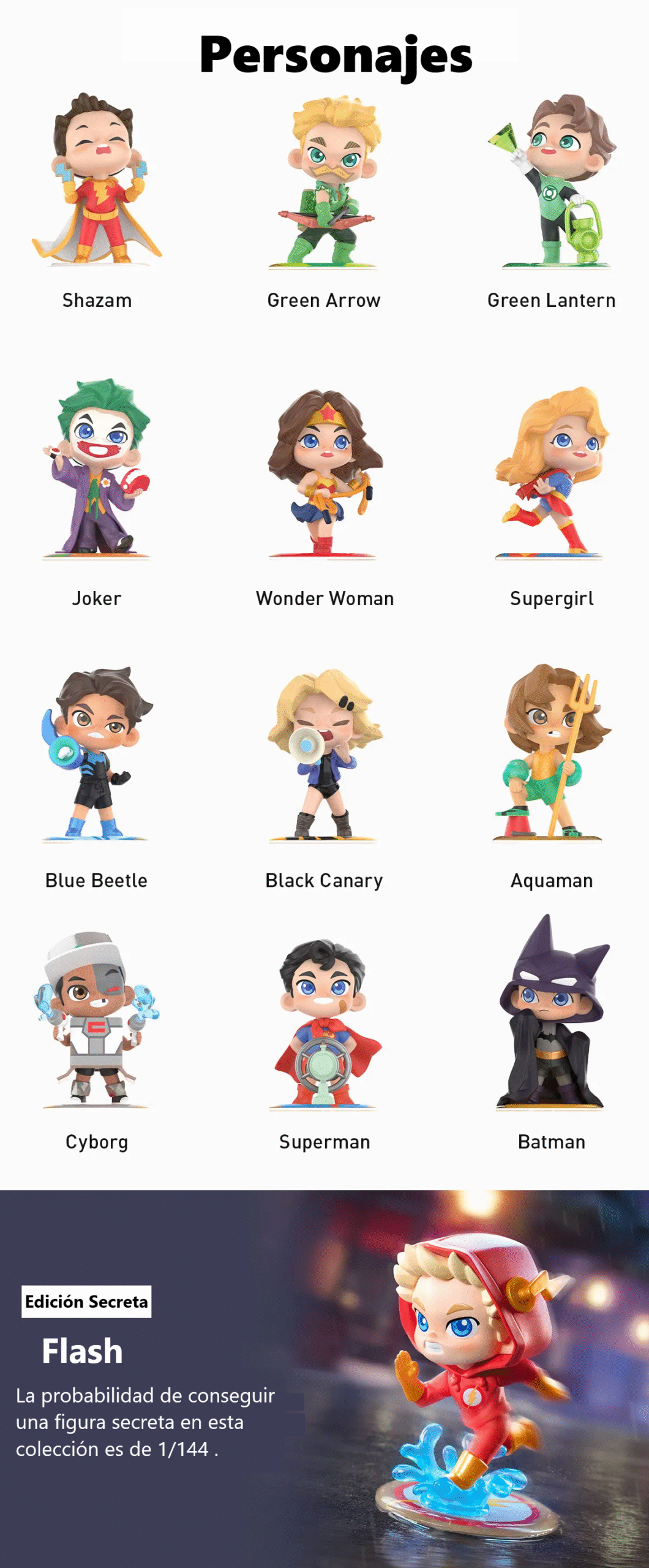 La Liga de la Justicia: Infancia – Colección
