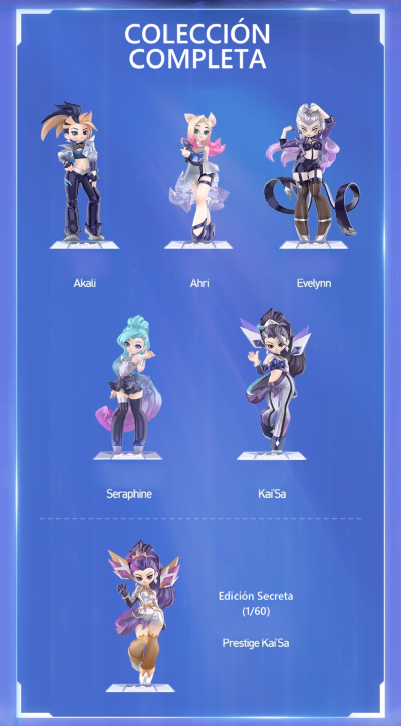 League of Legends K/DA All Out – Colección