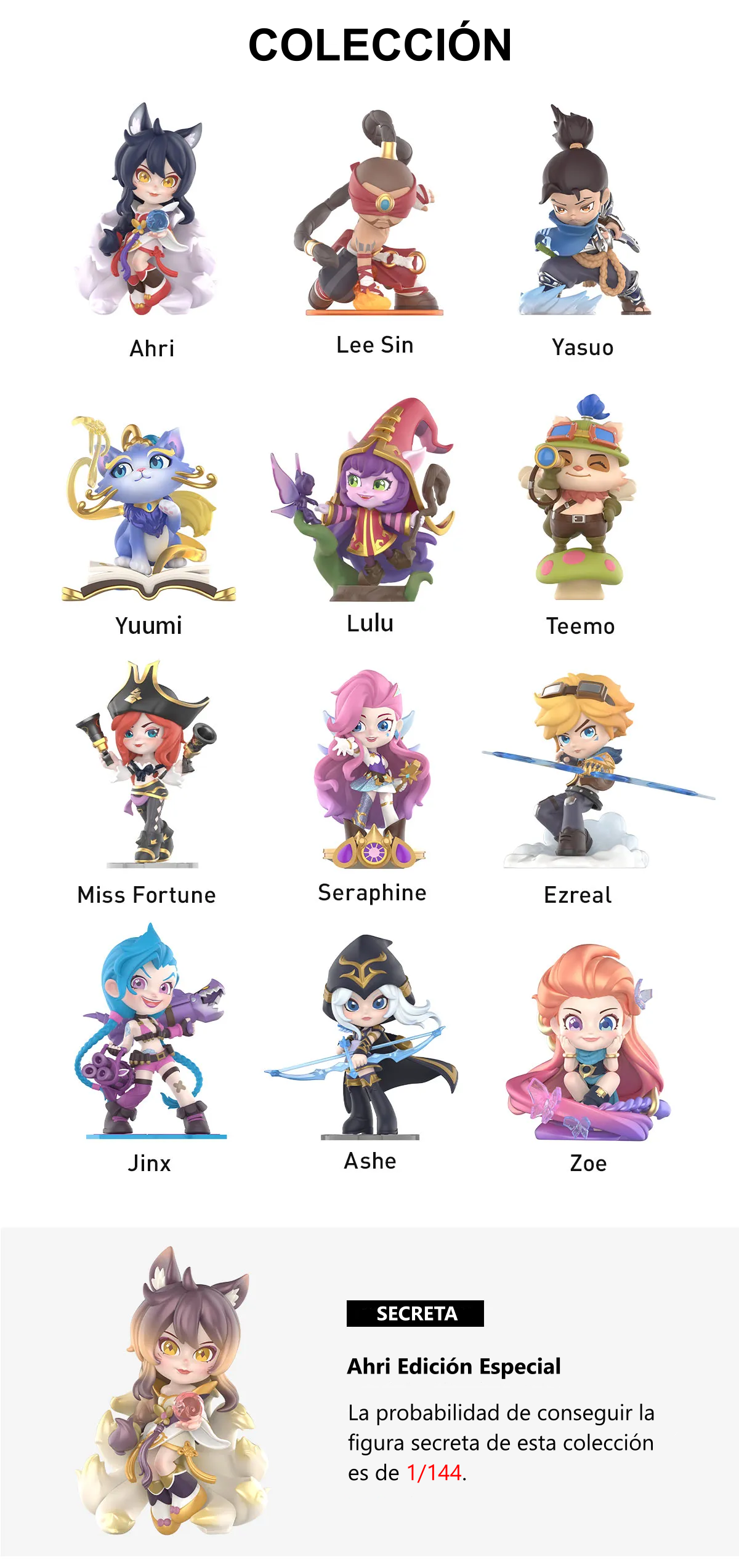 League of Legends Personajes Clásicos – Colección
