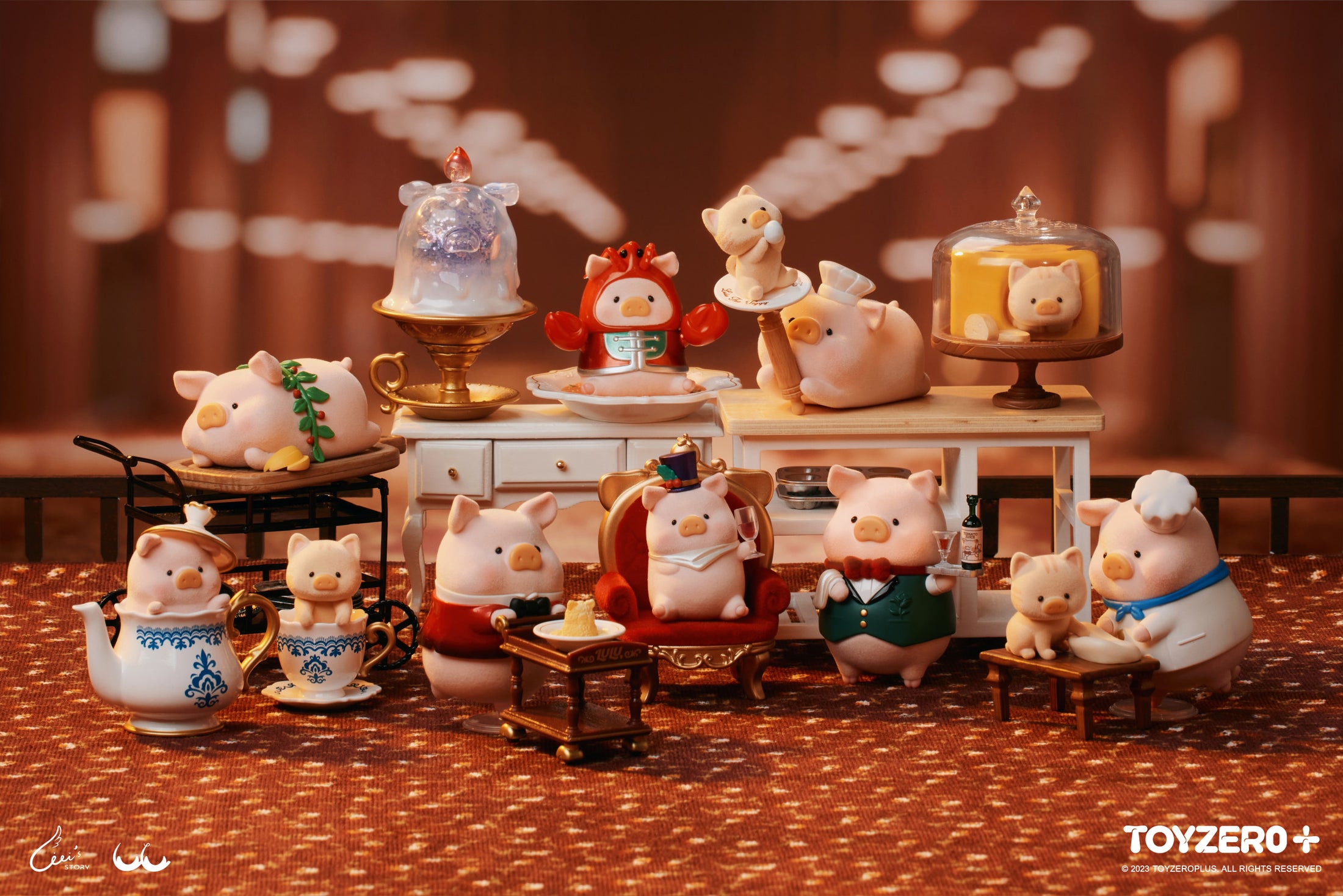 Lulu The Piggy: Pigchelin – Diorama