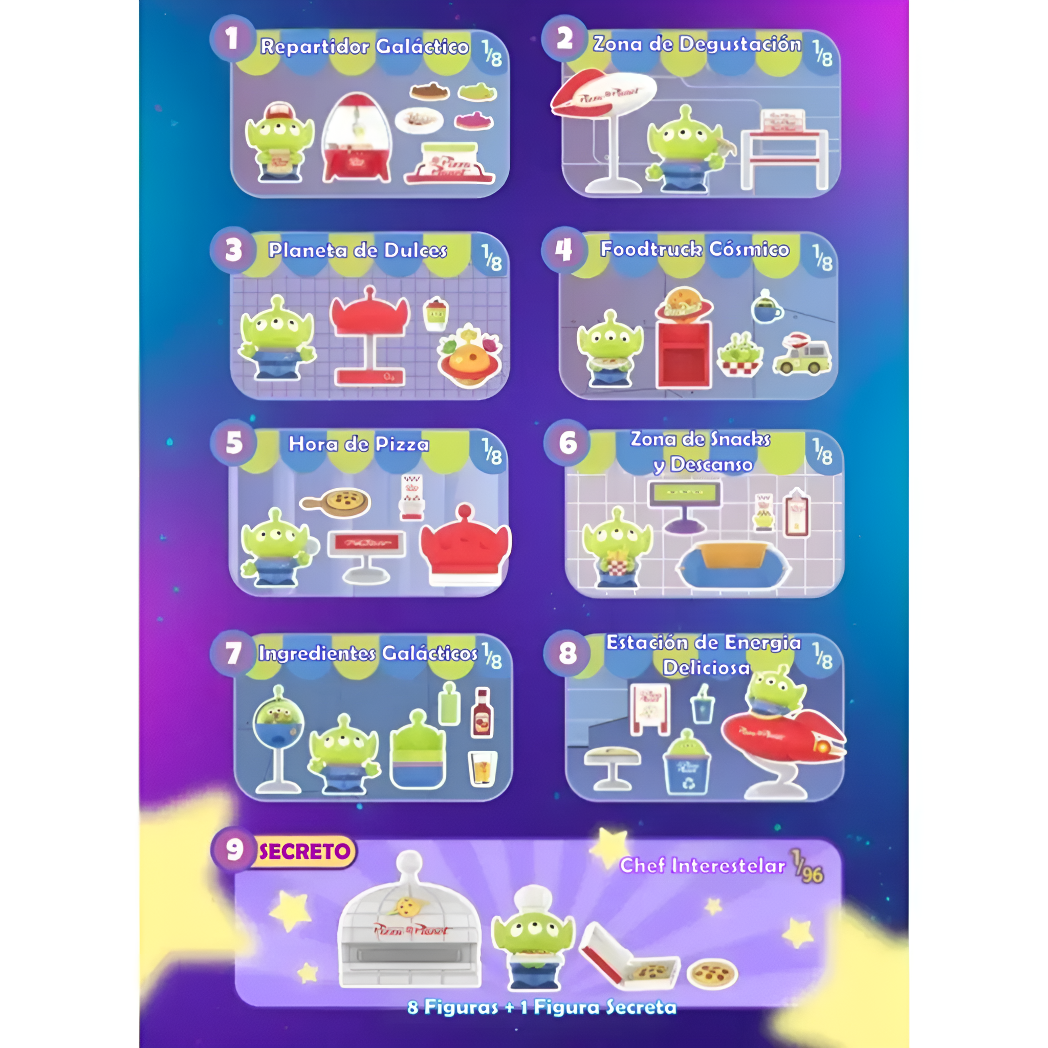 Marcianos de Pizza Planet – Colección