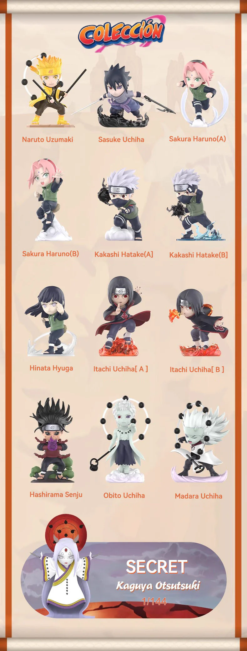 Naruto Ninkai Taisen – Colección