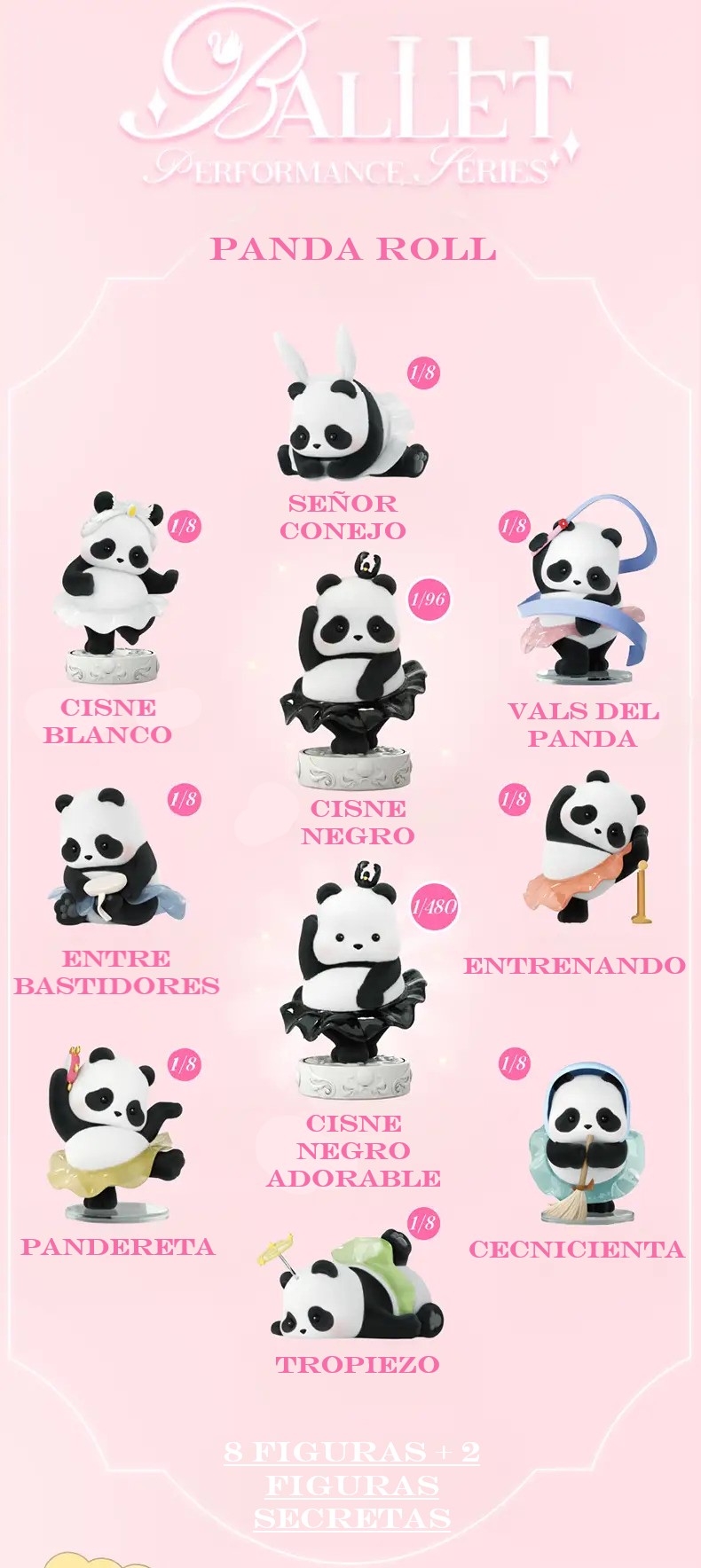 Panda Roll Recital de Ballet – Colección