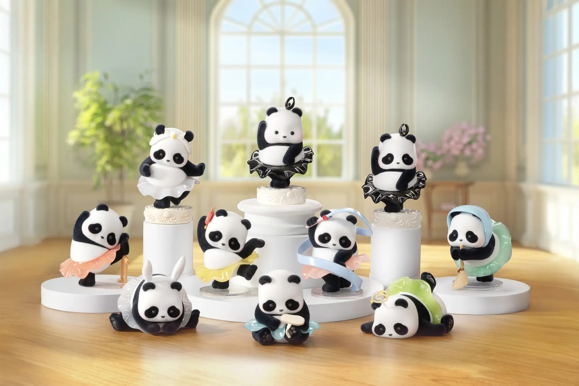 Panda Roll Recital de Ballet – Diorama