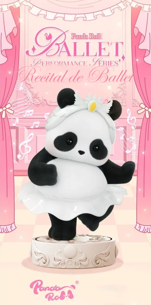 Panda Roll Recital de Ballet – Poster