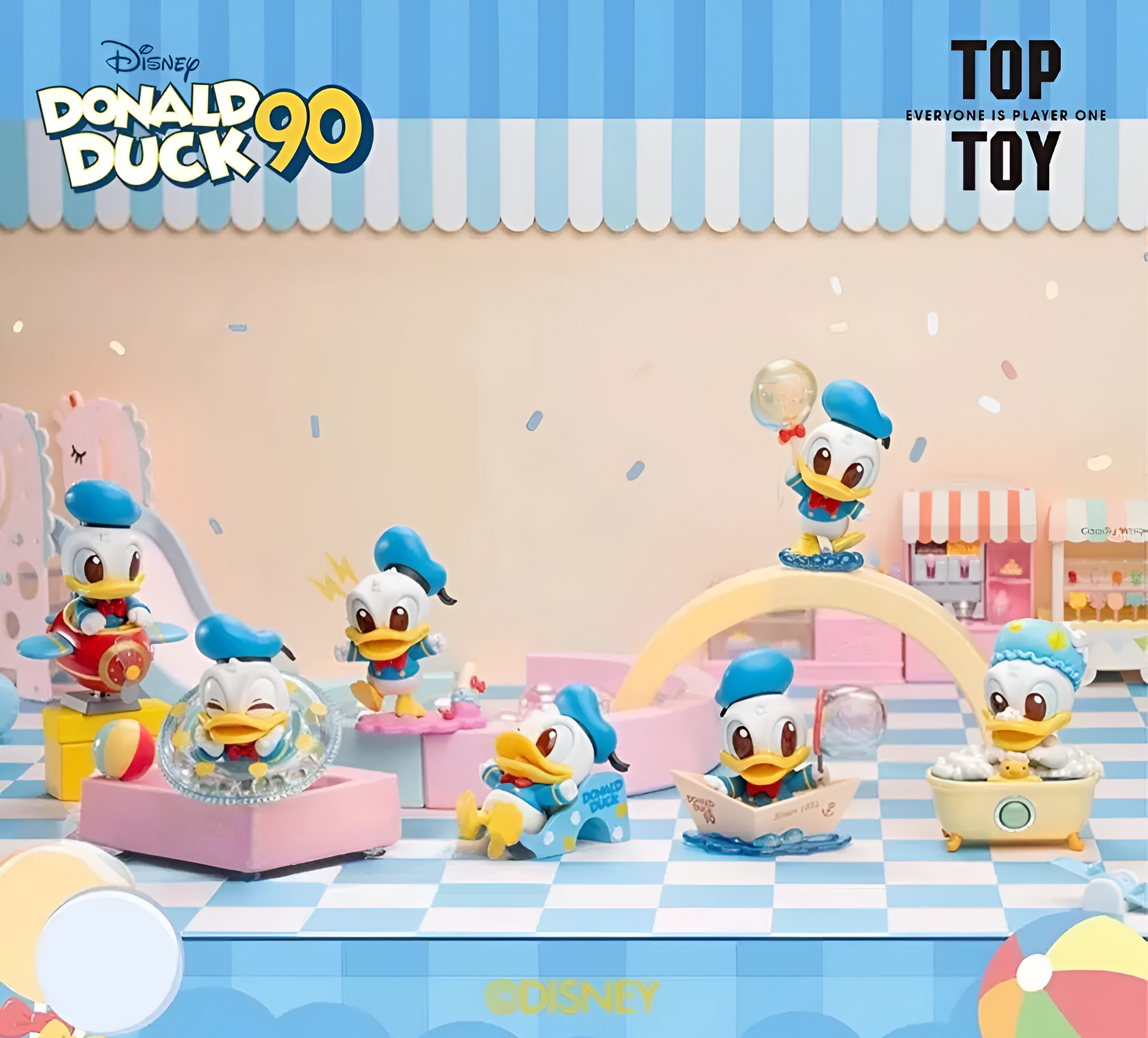 Pato Donald 90 Anivesario: La infancia – Diorama