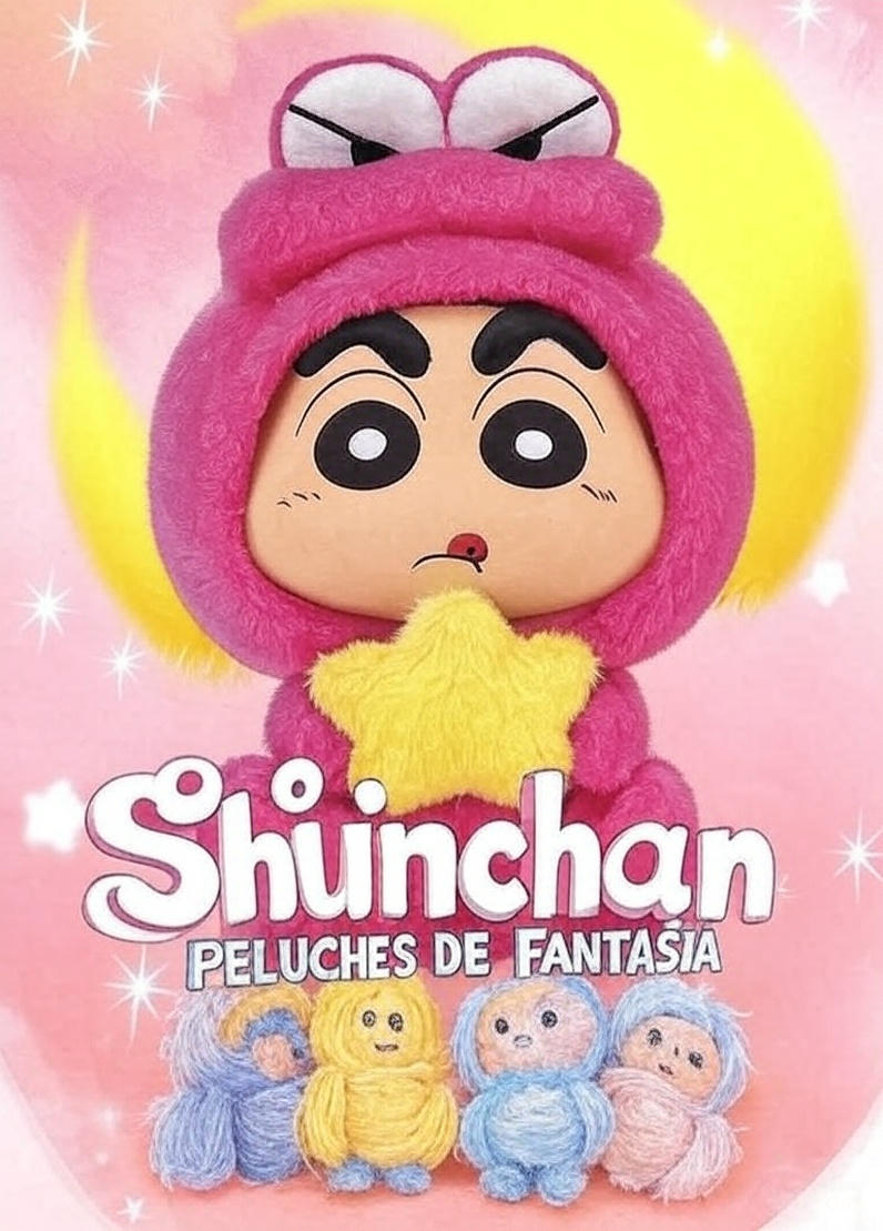 Shinchan Peluches de Fantasía – Poster
