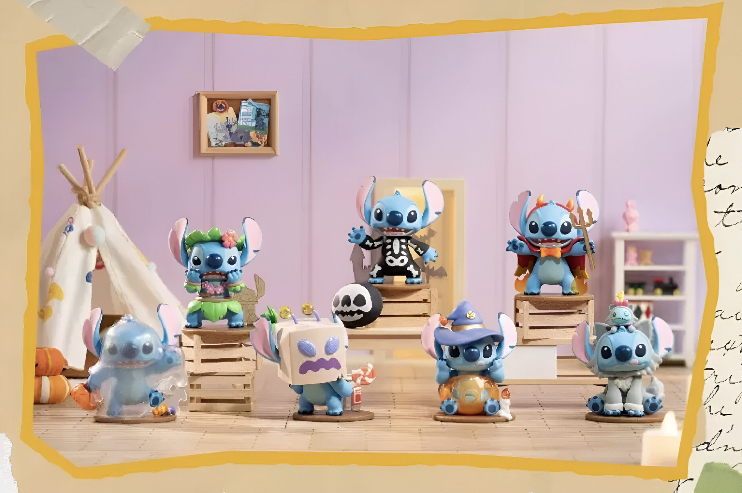 Stitch: Diario de Travesuras – Diorama
